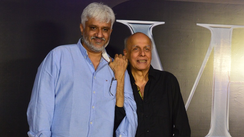 Vikram Bhatt and Mahesh Bhatt at launch of VB on the web