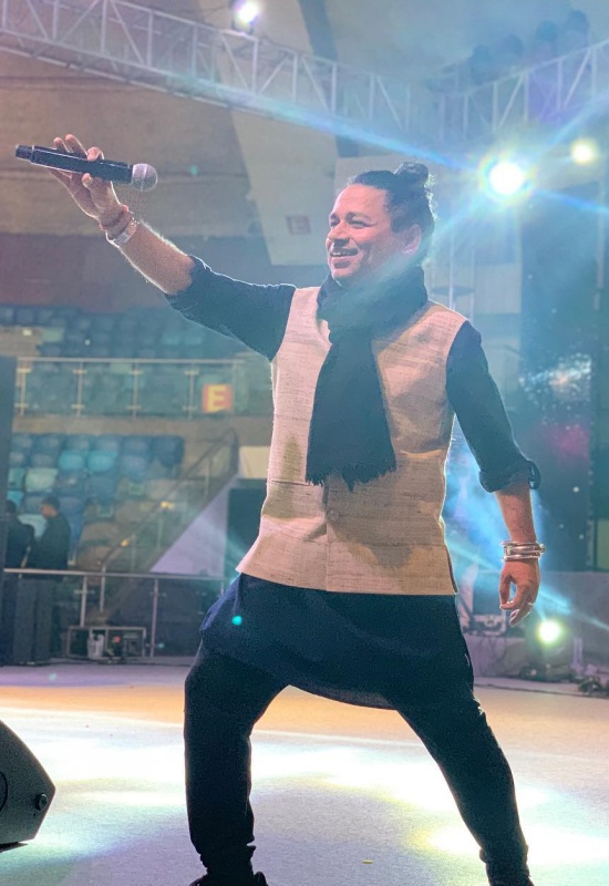 Kailash Kher at the launch of Ujjwala Anthem