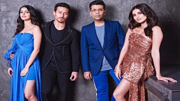 Ananya Panday, Tiger Shroff, Karan Johar and Tara Sutaria at Koffee with Karan