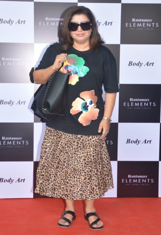Farah Khan at Nawaz Modi Singhania's custom-designed gym Body Art