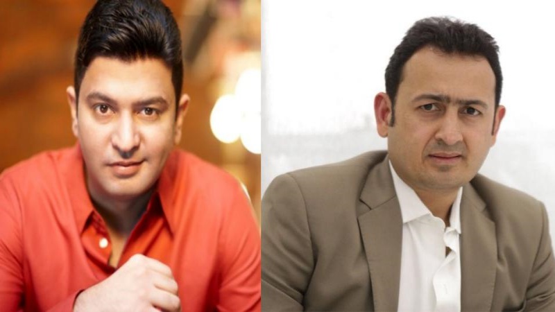 Bhushan Kumar and Vinod Bhanushali