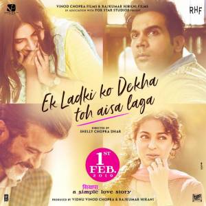 Ek Ladki Ko Dekha Toh Aisa Laga release date Poster
