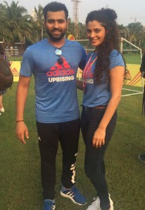 Saiyami Kher Rohit Sharma