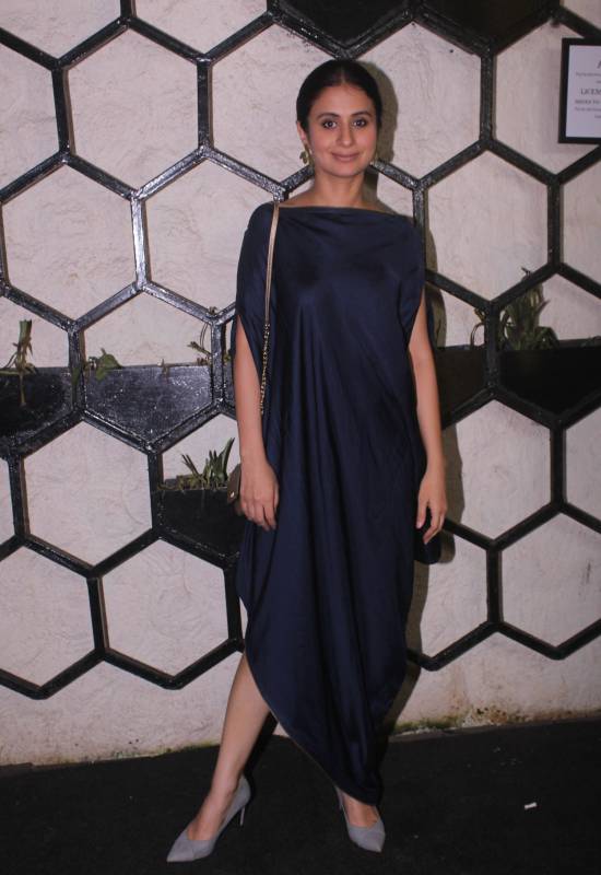 Rasika Dugal at pre-wedding bash of Shweta Tripathi and Chaitanya Sharma, aka Slow Cheeta in Mumbai