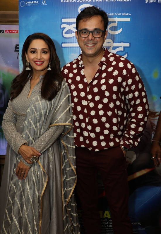 Madhuri Dixit Nene and Sumeet Raghvan at Bucket List special screening