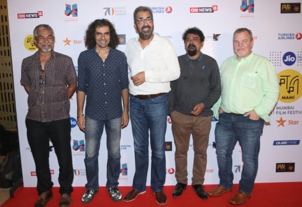 Lies We Tell at MAMI - Mitu Misra (Director), Santosh Sivan, Imtiaz Ali, Sheshank Ghosh and producer Andy McDermott
