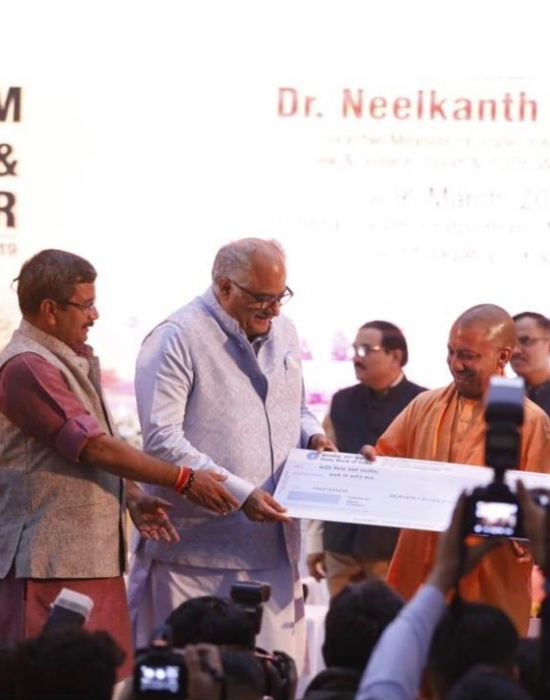 Boney Kapoor receives tax rebate for Mom by UP CM Yogi Adityanath