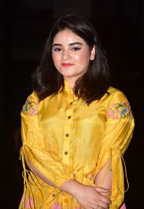Zaira Wasim at Secret Superstar success celebration