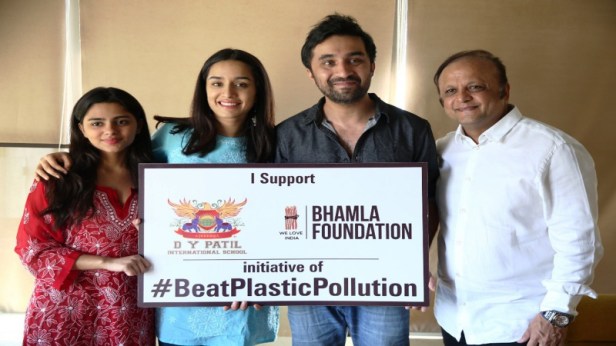 Saher Bhamla Shraddha Kapoor, Siddhanth Kapoor and Asif Bhamla 