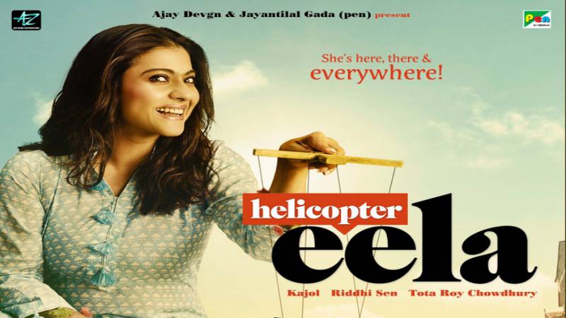 Kajol in Helicopter Eela