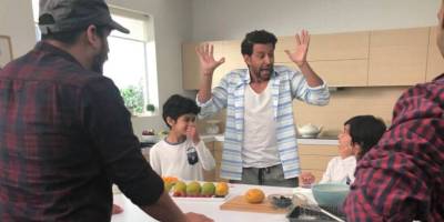 Hrithik Roshan with young co-star