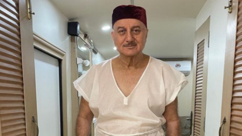 Anupam Kher in the short film Happy Birthday