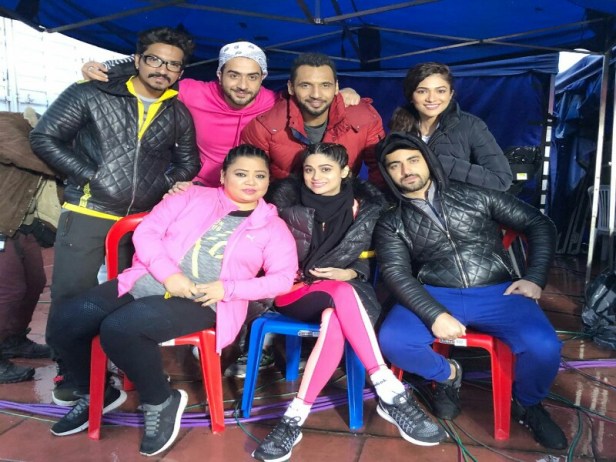 Samita Shetty, Bharti Singh, Haarsh Limbachiyaa, Aly Goni, Punit Pathak, Ridhima Pandit and Zain Imam - contestants of Khatron ke Khiladi season 9