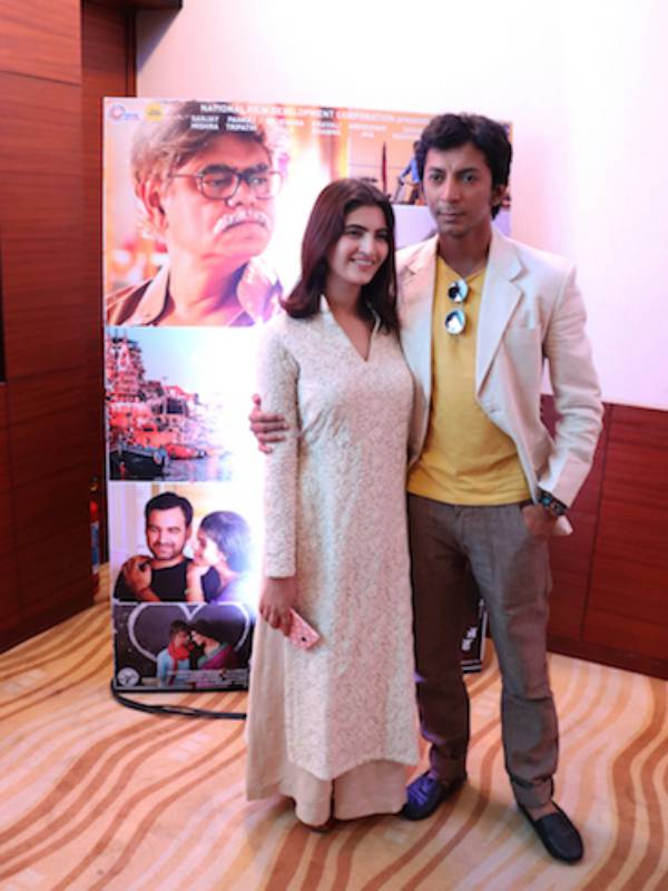 Shivani Raghuvanshi, Anshuman Jha at Angrezi Mein Kehte Hain trailer launch