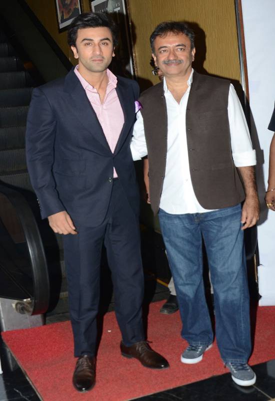 Ranbir Kapoor and Rajkumar Hirani