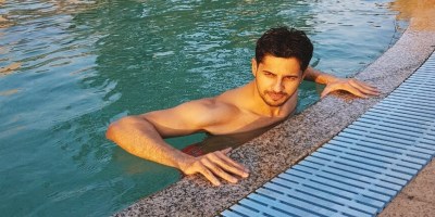 Sidharth Malhotra Aqua Training