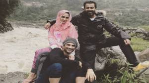 Sushant Singh Rajput, Sara Ali Khan and Abhishek Kapoor - team Kedarnath