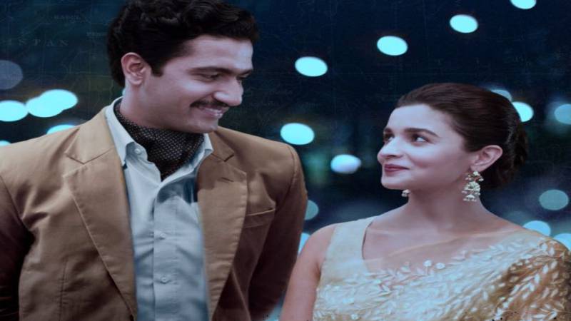 Alia Bhatt and Vicky Kaushal in Raazi