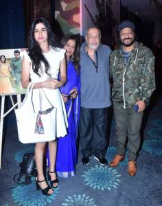 Roopkumar Rathod and family with J P Dutta at Paltan Musical Night