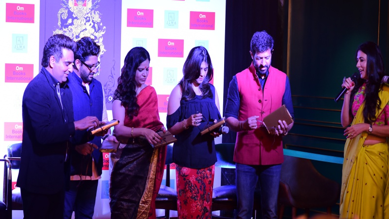 Ajay Mago, Arshad Warsi, Jaya Misra, Ekta Kapoor, Kabir Khan and Mini Mathur at Book Launch - Kama- The Story of the Kama Sutraand Mini Mathur at Book Launch - Kama- The Story of the Kama Sutra