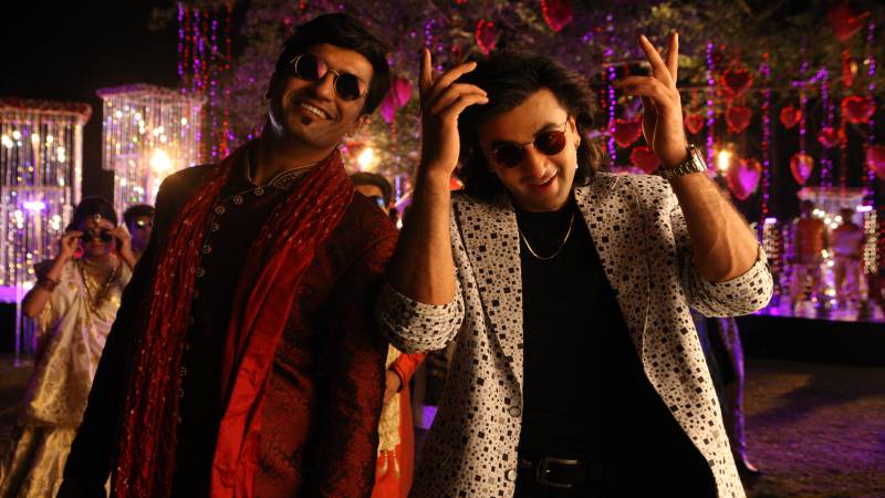 Ranbir Kapoor and Vicky Kaushal in Sanju