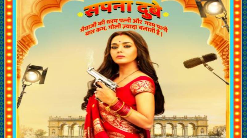 Bhaiaji Superhit- Preity G Zinta’s look