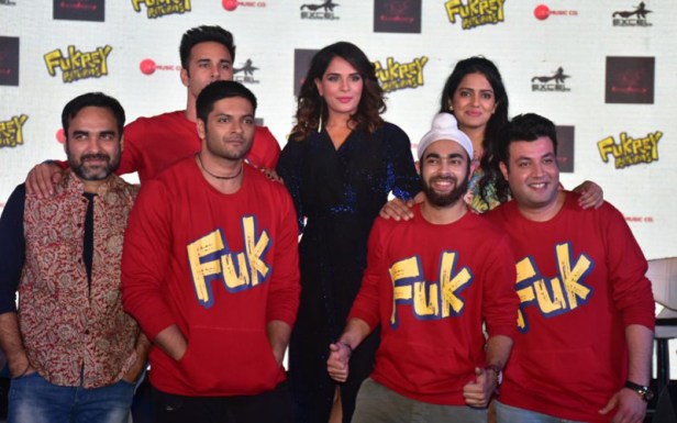 Fukrey Returns Music Launch, Pulkit Samrat, Varun Sharma, Richa Chadha, Ali Fazal, Manjot Singh, Pankaj Tripathi, Priya Anand, Vishakha Singh