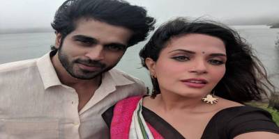 Richa Chadha and Rajeev Pillai