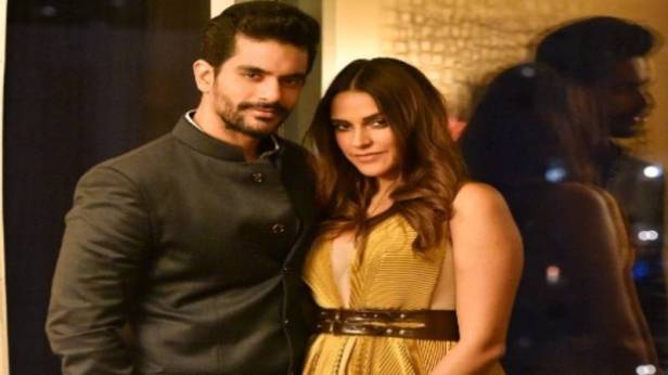 Angad Bedi and Neha Dhupia