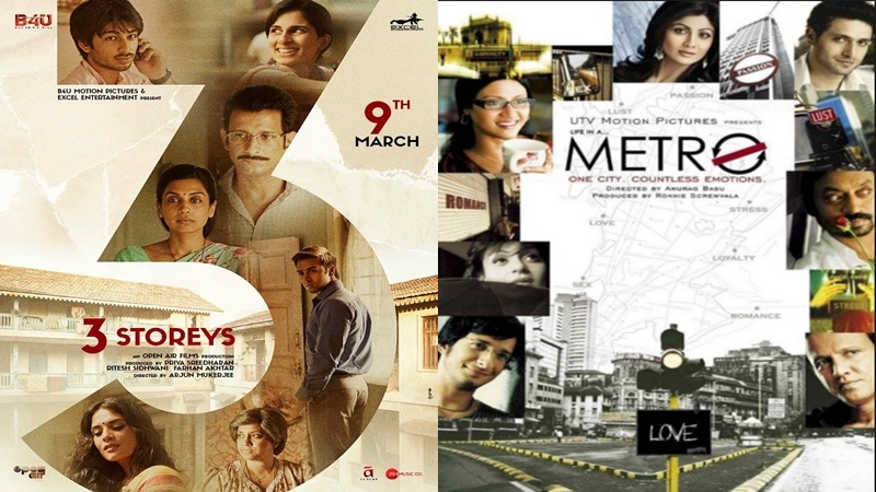 3 storeys Poster, Life in A Metro Poster