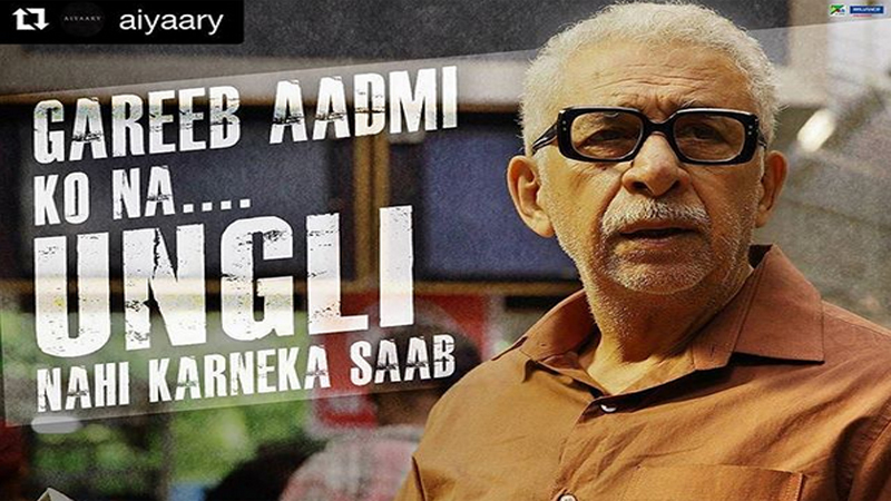Naseeruddin Shah- Aiyaary