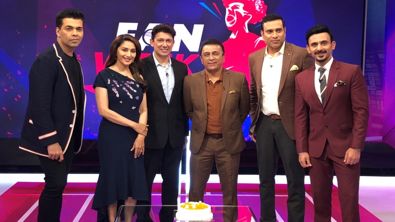 Madhuri Dixit, Dr.Nene, Karan Johar, Suni Gavaskar, VVS Laxman and Jatin Sapru