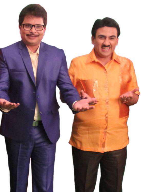 Dilip Joshi aka Jethalal and Asit Modi