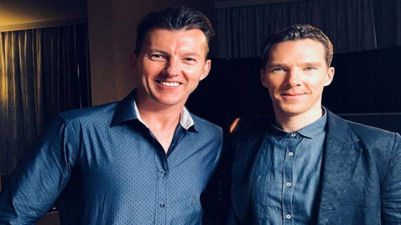 Brett Lee, Benedict Cumberbatch