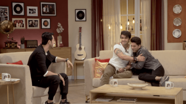 Sonu Nigam, Shaan and Salim Merchant at McDowell's No.1 Soda's No.1 Yaari Jam 