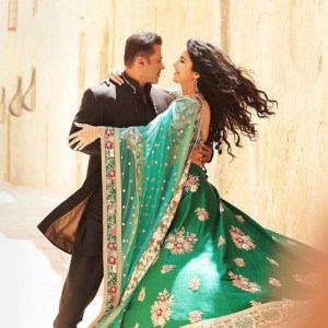Salman Khan and Katrina Kaif in Bharat