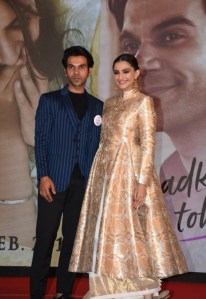 Rajkummar Rao and Sonam Kapoor at Ek Ladki Ko Dekha Toh Aisa Laga Trailer launch