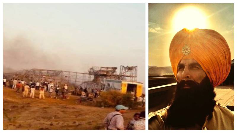 Fire on sets of Akshay Kumar's Kesari in Wai-Maharashtra