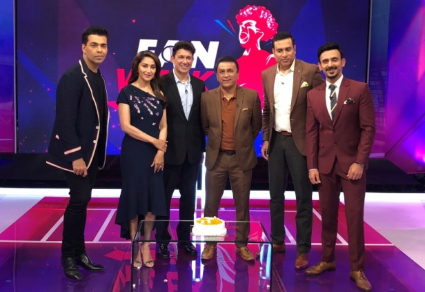 Madhuri Dixit, Dr.Nene, Karan Johar, Suni Gavaskar, VVS Laxman and Jatin Sapru