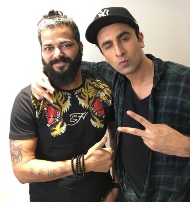 Jitendra Salvi with Ranbir Kapoor