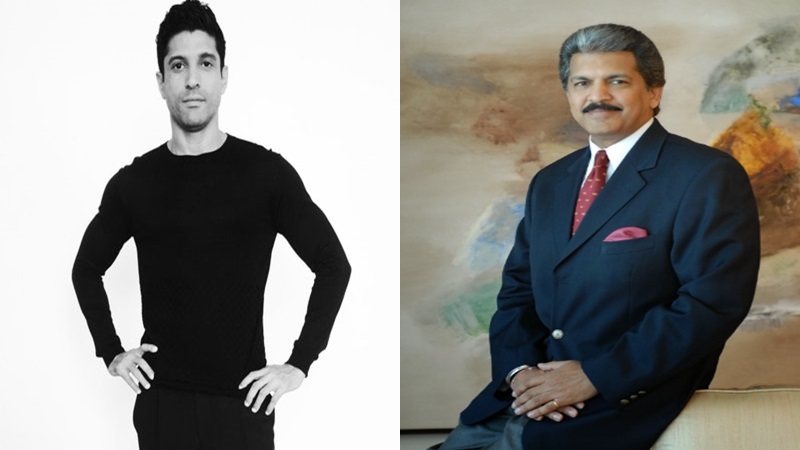 Farhan Akhtar, Anand Mahindra