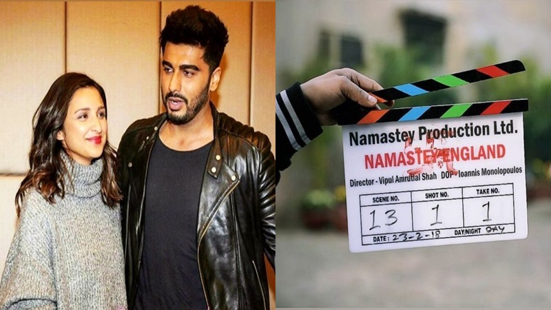 Arjun Kapoor, Parineeti Chopra Namastey England Shoot starts