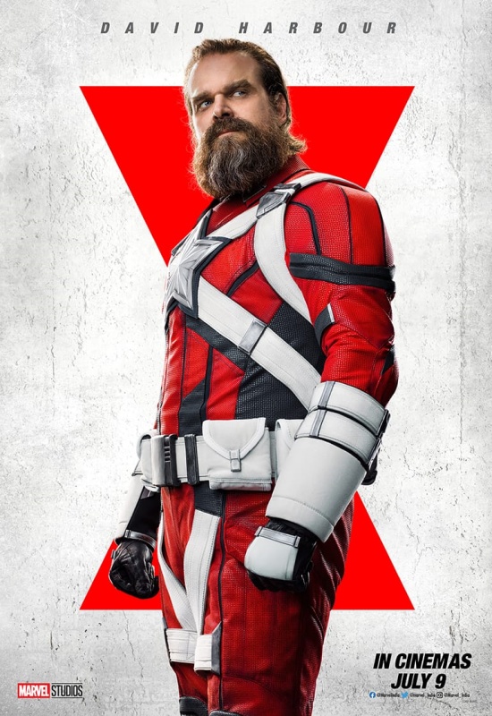 David Harbour as Alexei Shostakov aka Red Guardian in Black Widow