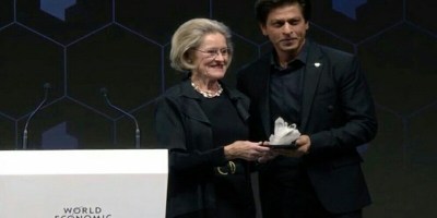 Shah Rukh Khan won Crystal Award at the World Economic Forum in Davos