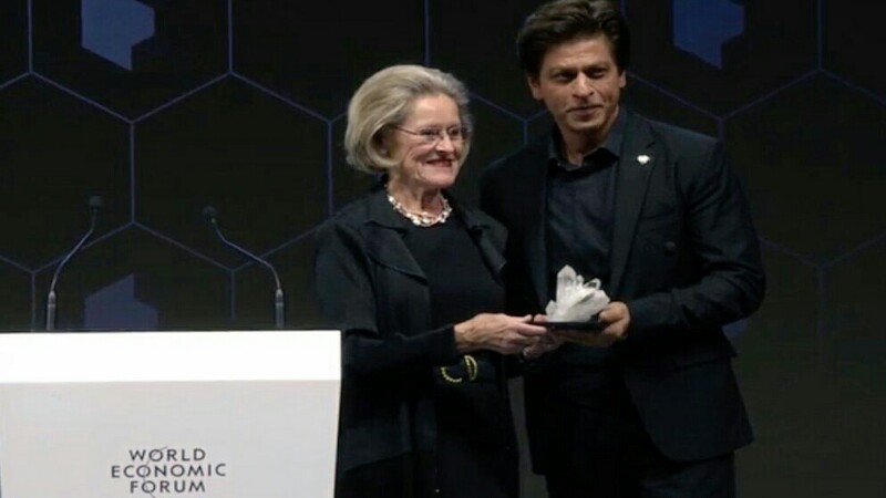 Shah Rukh Khan won Crystal Award at the World Economic Forum in Davos