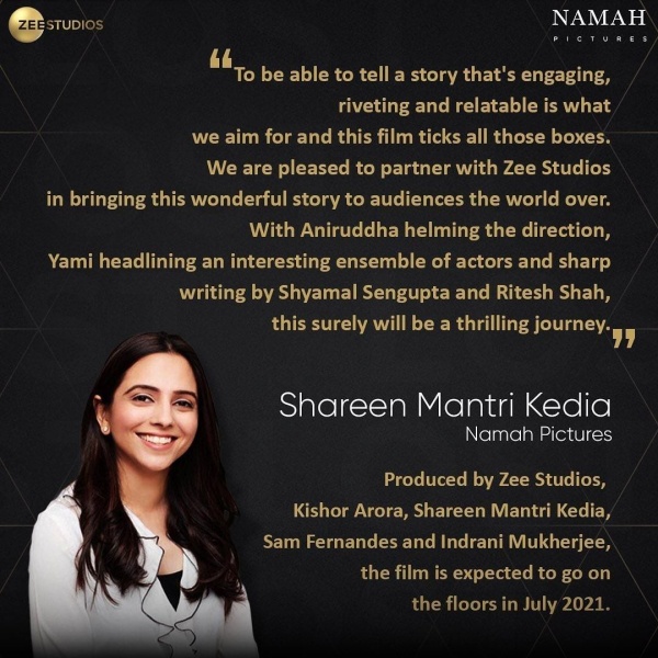 Shareen Mantri Kedia of Namah Pictures