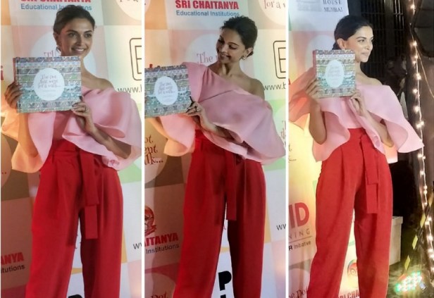 Deepika Padukone at the launch of the book 'The Dot That Went For A Walk