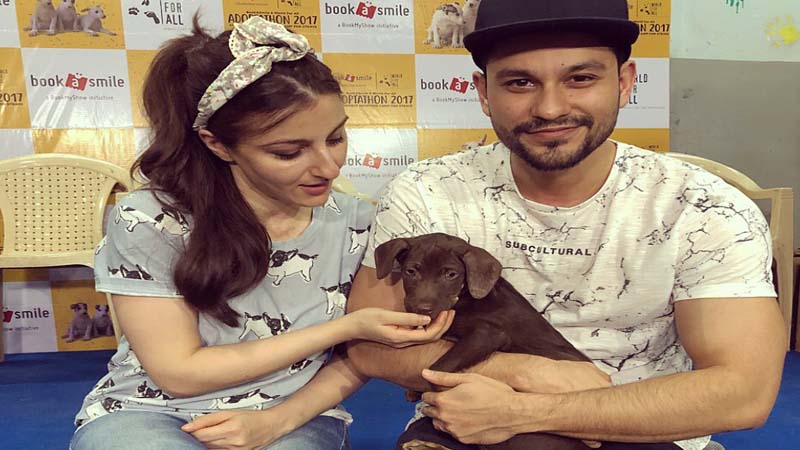 Soha Ali Khan, Kunal Kemmu support Adoptathon 2017 for Stray animals