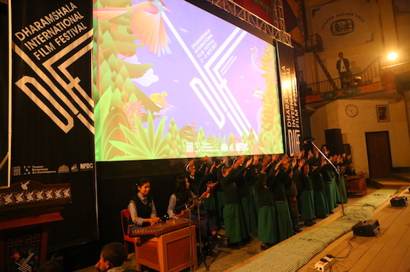 DIFF Opening- Tibetian Children’s Village school sing Tibetian songs