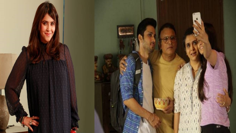 Ekta Kapoor, Annu Kapoor, Supriya Pilgaonkar, Amol Parashar and Chetna Pande- team Home